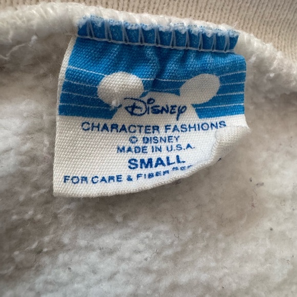 Vintage 90s Minnie Mouse Crewneck Sweater Double Sided Size Small - Picture 5 of 6